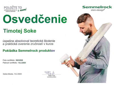 Osdvečenie k pokládke